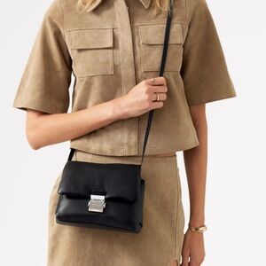 Sleek Black Crossbody Bag with Adjustable Strap Radley London